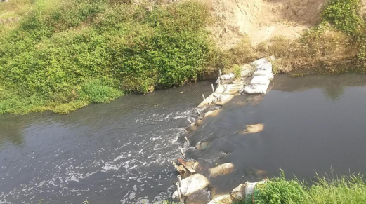 河道水体生态水环境修复前